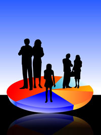 Business people classified
